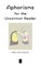 Aphorisms for the Uncommon Reader