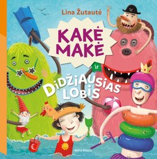 Kakė Makė ir didžiausias lobis (knyga su defektais)