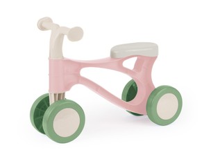 Vaikiškas paspiriamas dviratis Lena „My First Scooter“, šviesiai rožinis