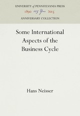 Some International Aspects of the Business Cycle