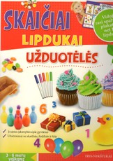 Skaičiai, lipdukai, užduotėlės