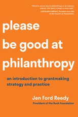 Please Be Good at Philanthropy