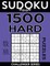 Sudoku Book 1,500 Hard Puzzles