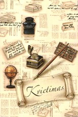 Dvigubas atvirukas - kvietimas
