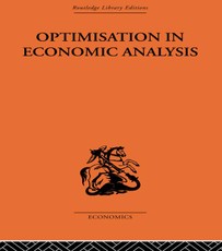 Mills, G: Optimisation in Economic Analysis
