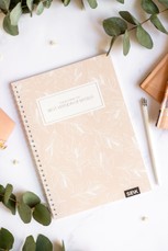 Taškuota užrašinė su spirale Best version