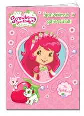 Strawberry Shortcake. Spalvinimas ir galvosūkiai