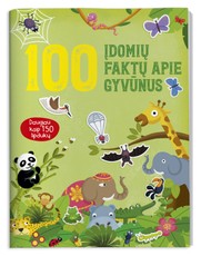 100 įdomių faktų apie gyvūnus. Daugiau kaip 150 lipdukų