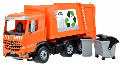 Žaislinis šiukšliavežis Mercedes‑Benz Arocs WORXX, dėžutėje