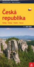 Čekija. Kelių žemėlapis. M 1:300 000