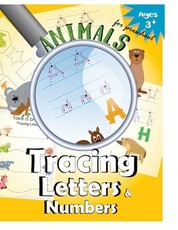 Animals Tracing Letters and Numbers