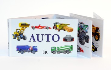 Auto. Sulankstoma knygelė