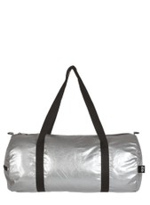 Dvipusis LOQI krepšys „METALLIC Matt Silver Weekender“ Dvipusis LOQI krepšys „METALLIC Matt Silver Weekender“