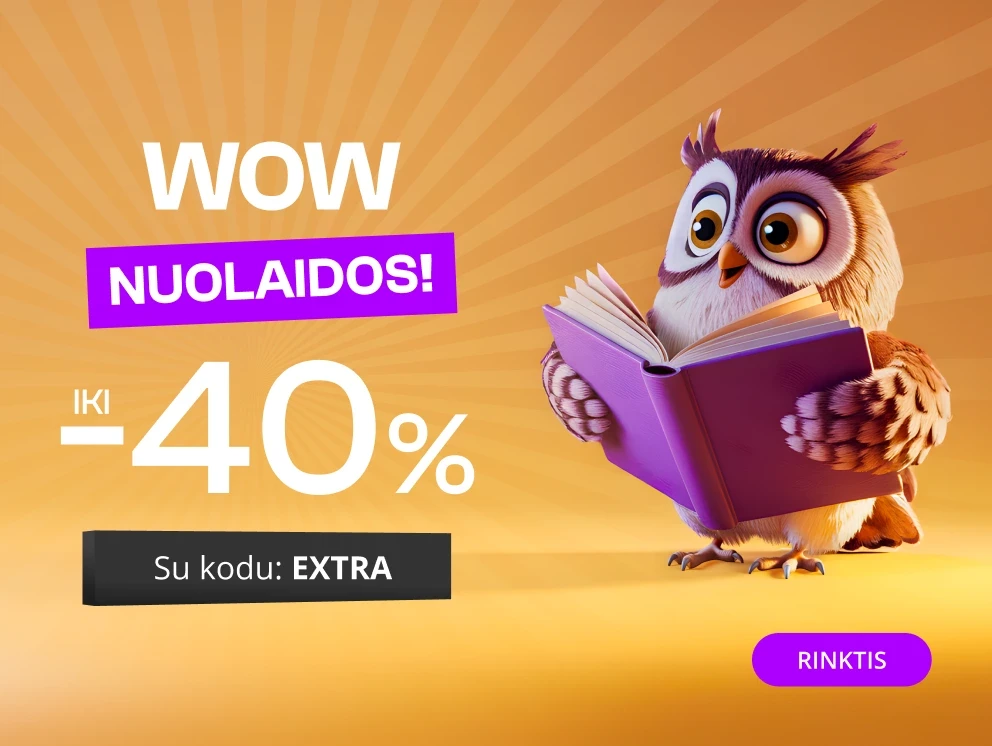 WOW nuolaidos iki -40% extra nuolaidos!