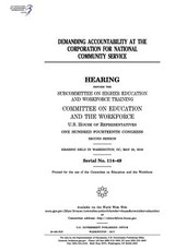 Demanding accountability at the Corporation for National Community Service