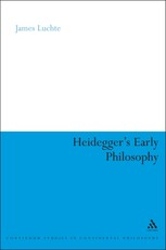 Heidegger's Early Philosophy