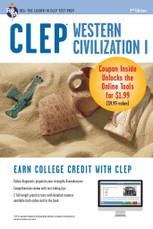 CLEP Western Civilization I Book + Online