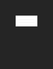 Ramsey & Todd Journal Diary Notebook Sketchbook Black Matte Hard Cover Lined 8.5 X 11 Inches 50lb White Paper 192 Pages