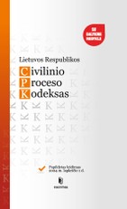 Lietuvos Respublikos civilinio proceso kodeksas. Papildytas leidimas 2024 11 01