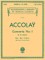 Concerto No. 1 in a Minor: Schirmer Library of Classics Volume 905 Violin with Piano Accompaniment