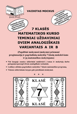 7 klasės matematikos kurso teminiai uždaviniai dviem analogiškais variantais A ir B