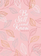 Be Still and Know (2027 Planner) Faux Ziparound