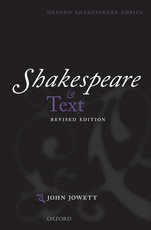 Shakespeare and Text
