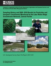 Sampling History and 2009?2010 Results for Pesticides and Inorganic Constituents Monitored by the Lake Wales Ridge Groundwater Network, Central Florida