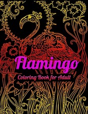 Flamingo Coloring Book for Adults