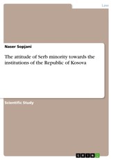 Sopjani, N: Attitude of Serb minority towards the institutio