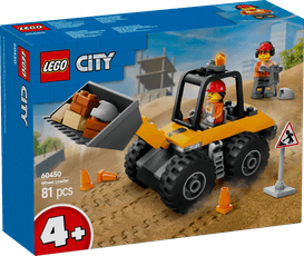 LEGO City Yellow Construction Wheel Loader
