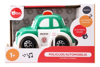 bo. Interaktyvus policijos automobilis