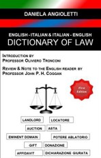 English - Italian & Italian - English Dictionary of Law
