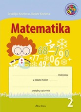 Matematika. 2-asis pratybų sąsiuvinis II klasei