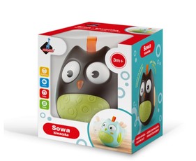 Askato ruda pliušinė pelėda