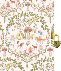 Enchanted Forest Locking Journal (Diary with Lock)