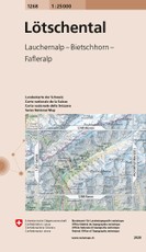 Swisstopo 1 : 25 000 Lötschental