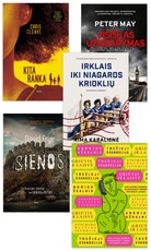 Penkių knygų su defektais rinkinys: Trečioji Evangelija + Kita ranka + Sienos + Visiškas užsidarymas + Irklais iki Niagaros krioklių