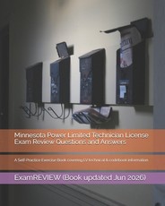 Minnesota Power Limited Technician License Exam Review Questions and Answers
