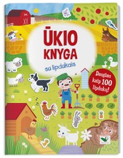 Ūkio knyga su lipdukais. Daugiau kaip 100 lipdukų! Ūkio knyga su lipdukais. Daugiau kaip 100 lipdukų!