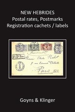 New Hebrides Postal Rates, Postmarks, Registration Cachets/Labels