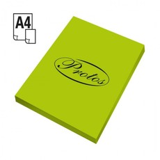 Spalvotas popierius 80g A4/100l šv.žalias
