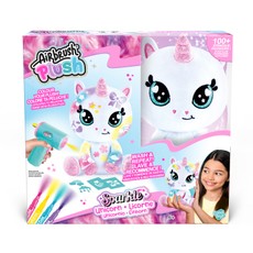 AIRBRUSH PLUSH Rinkinys su aerografu "Vienaragis", 25 cm