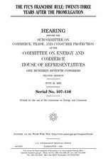 The FTC's franchise rule