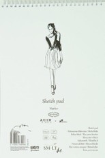 Markerinio popieriaus bloknotas A4 50l 100gsm*