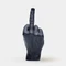 Žvakė „F*ck you“, juoda