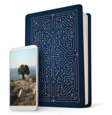 Filament Bible NLT (Leatherlike, Blue, Indexed)