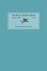 Defining Medievalism(s) II