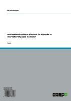 Oborune, K: International criminal tribunal for Rwanda as in
