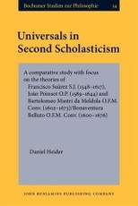 Universals in Second Scholasticism